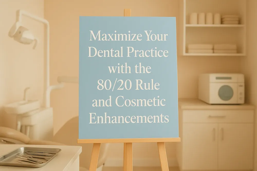 Maximize Your Dental Practice with the 80/20 Rule and Cosmetic Enhancements