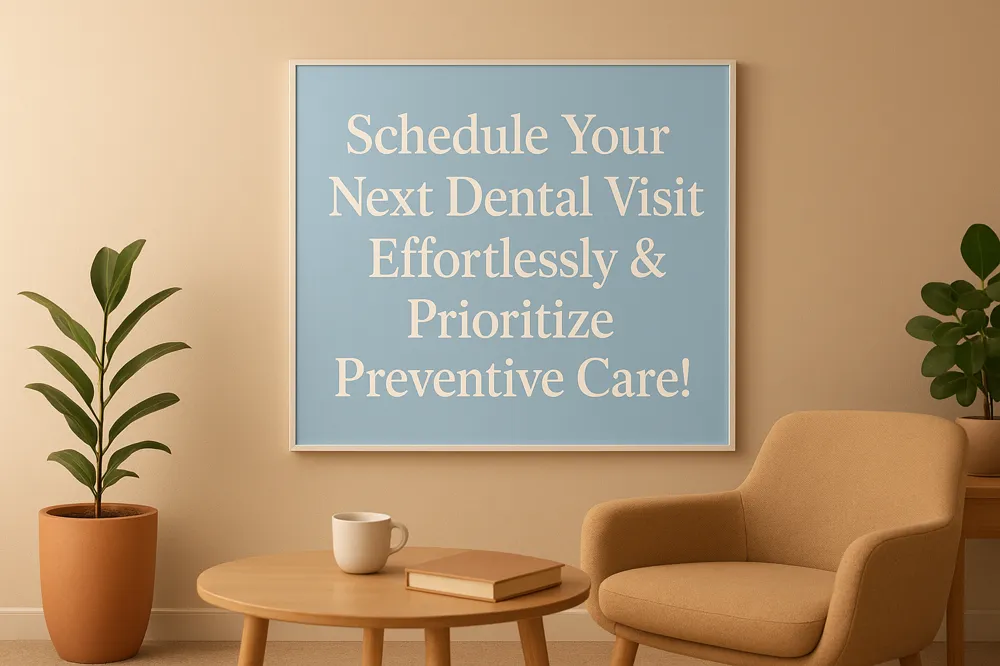 Schedule Your Next Dental Visit Effortlessly & Prioritize Preventive Care!