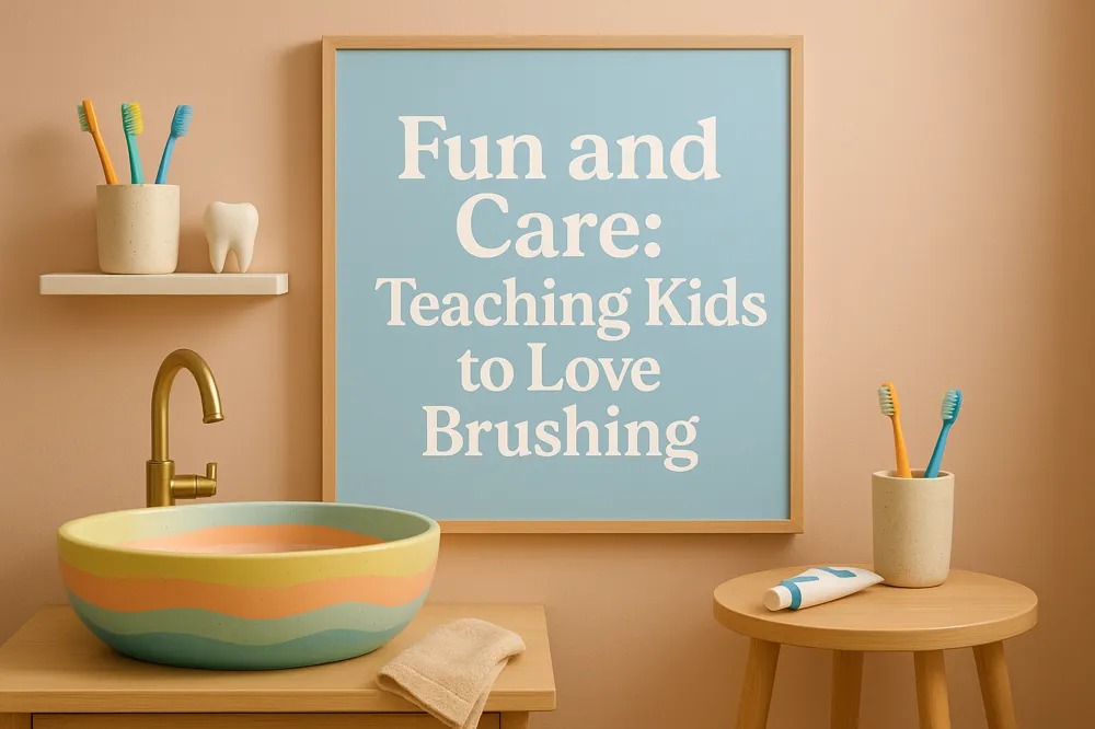 Fun and Care: Teaching Kids to Love Brushing
