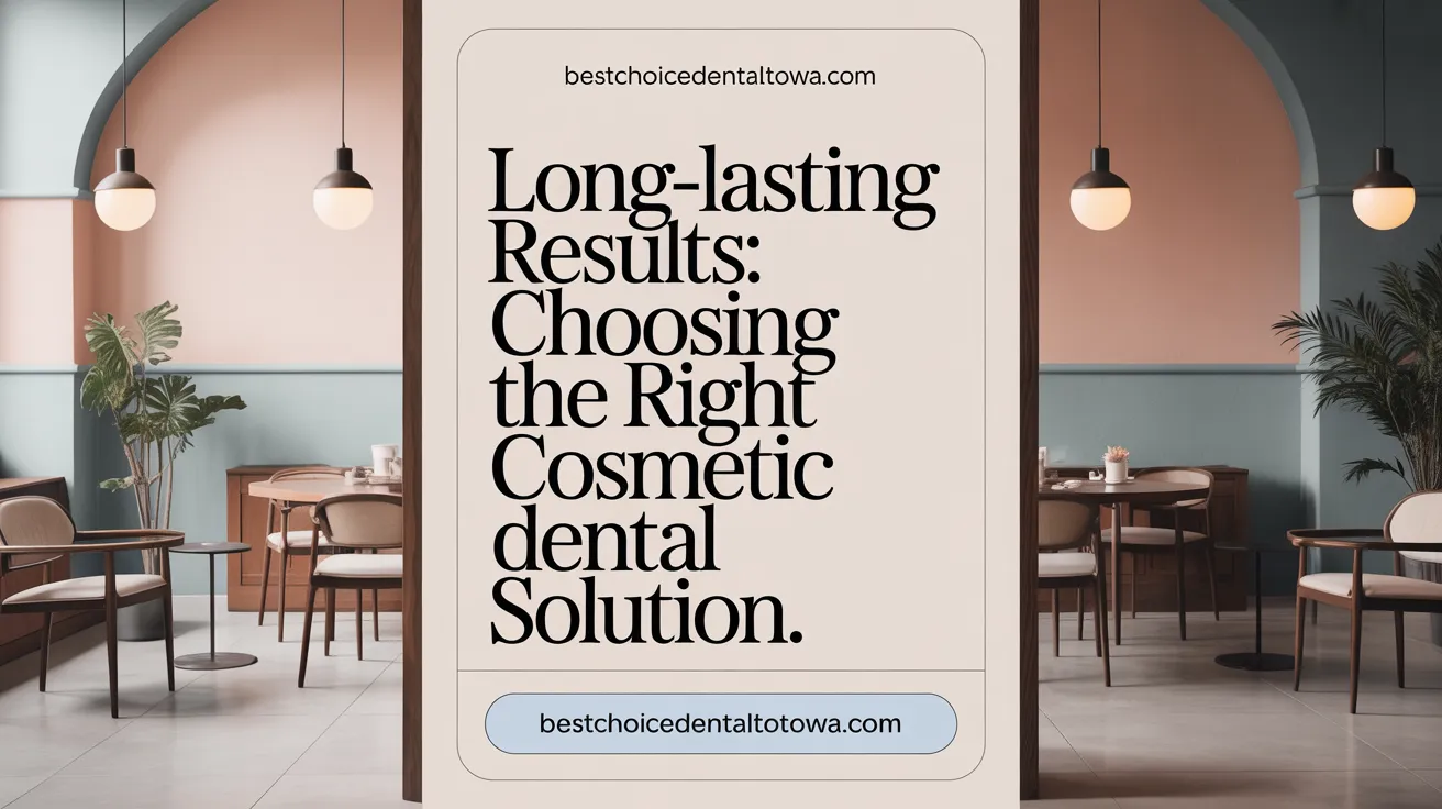 Long-Lasting Results: Choosing the Right Cosmetic Dental Solution
