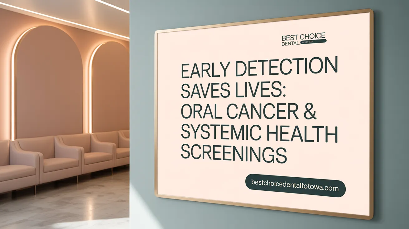 Early Detection Saves Lives: Oral Cancer & Systemic Health Screenings