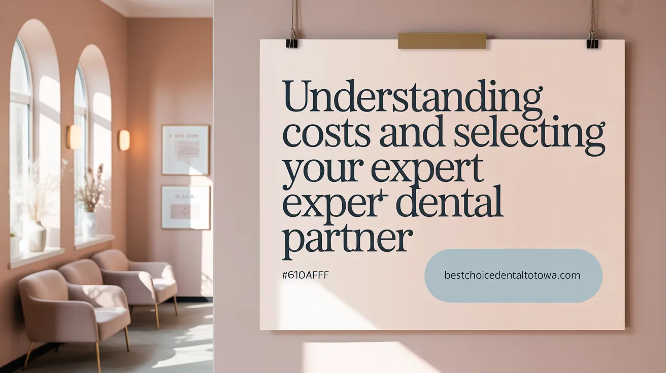 Understanding Costs and Selecting Your Expert Dental Partner