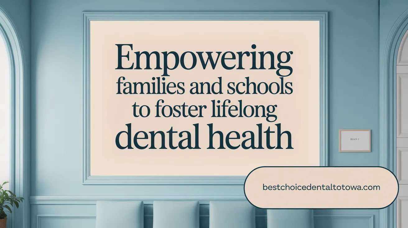 Empowering Families and Schools to Foster Lifelong Dental Health