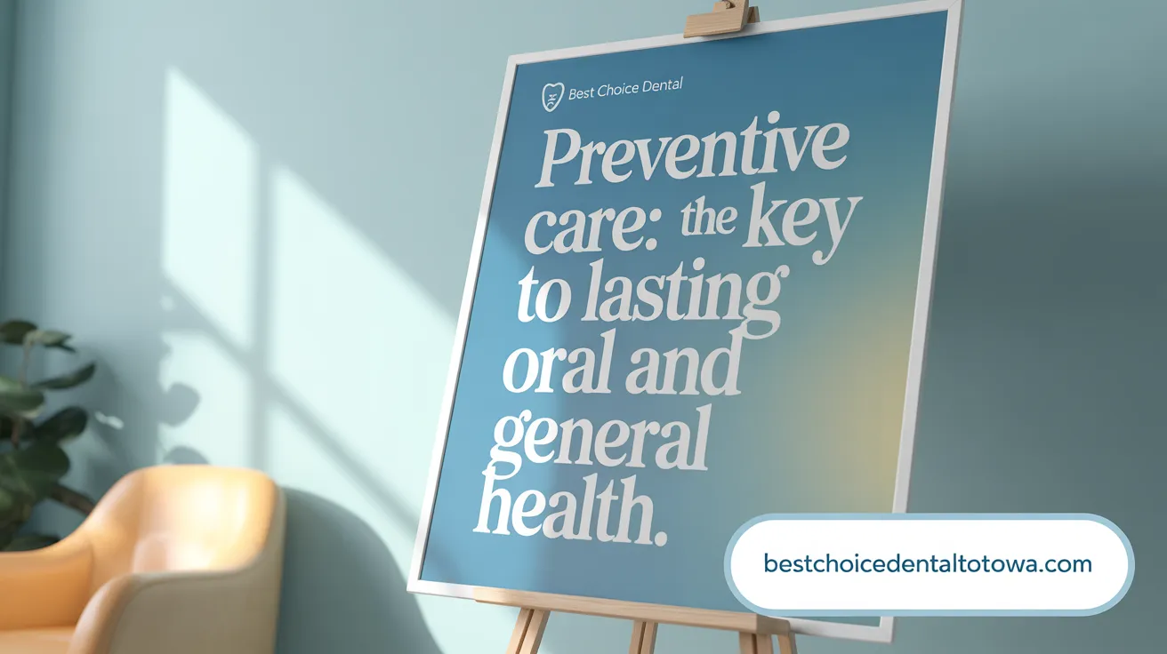 Preventive care: the key to lasting oral and general health