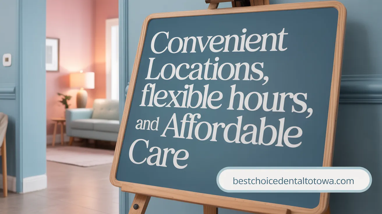 Convenient Locations, Flexible Hours, and Affordable Care