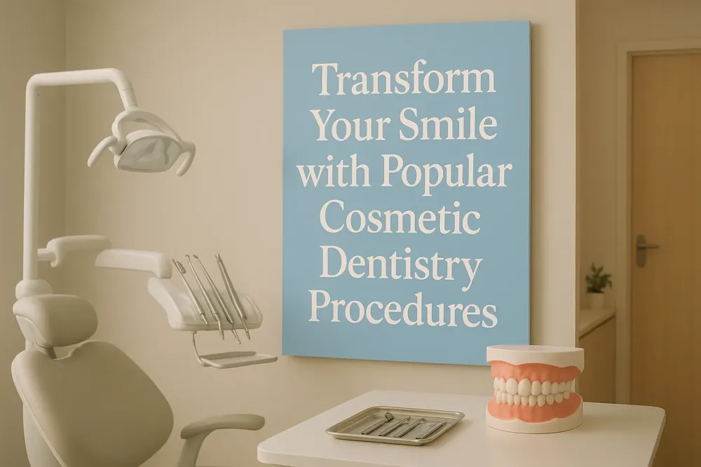 Transform Your Smile with Popular Cosmetic Dentistry Procedures