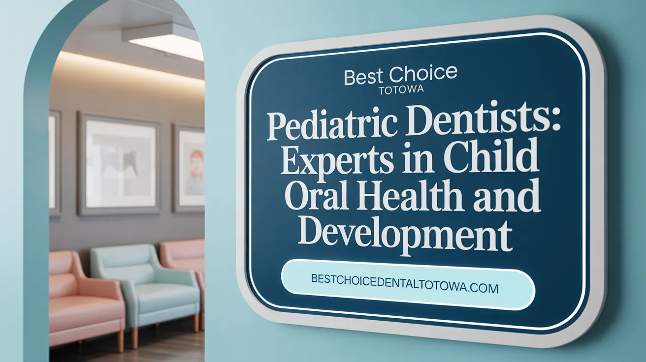 Pediatric Dentists: Experts in Child Oral Health and Development