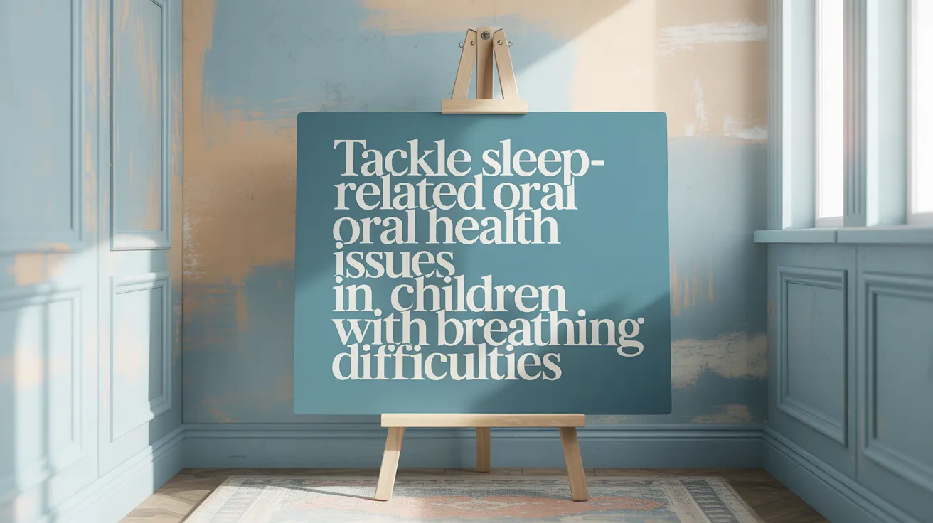Tackle Sleep-Related Oral Health Issues in Children with Breathing Difficulties