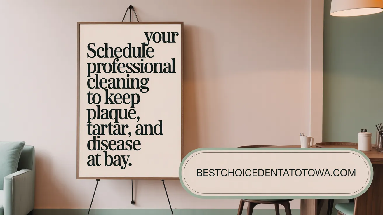 Schedule Your Professional Cleaning to Keep Plaque, Tartar, and Disease at Bay