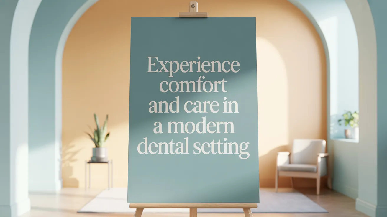 Experience Comfort and Care in a Modern Dental Setting