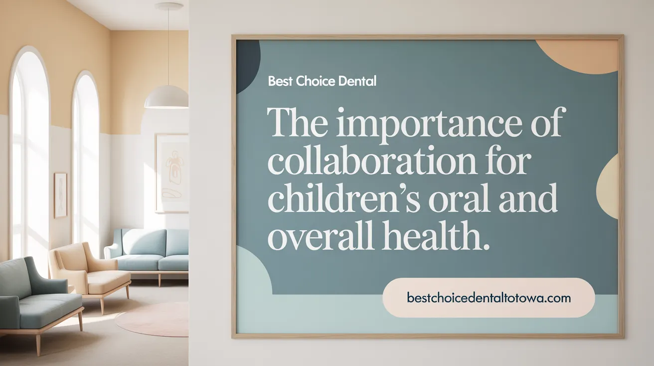 The Importance of Collaboration for Children's Oral and Overall Health