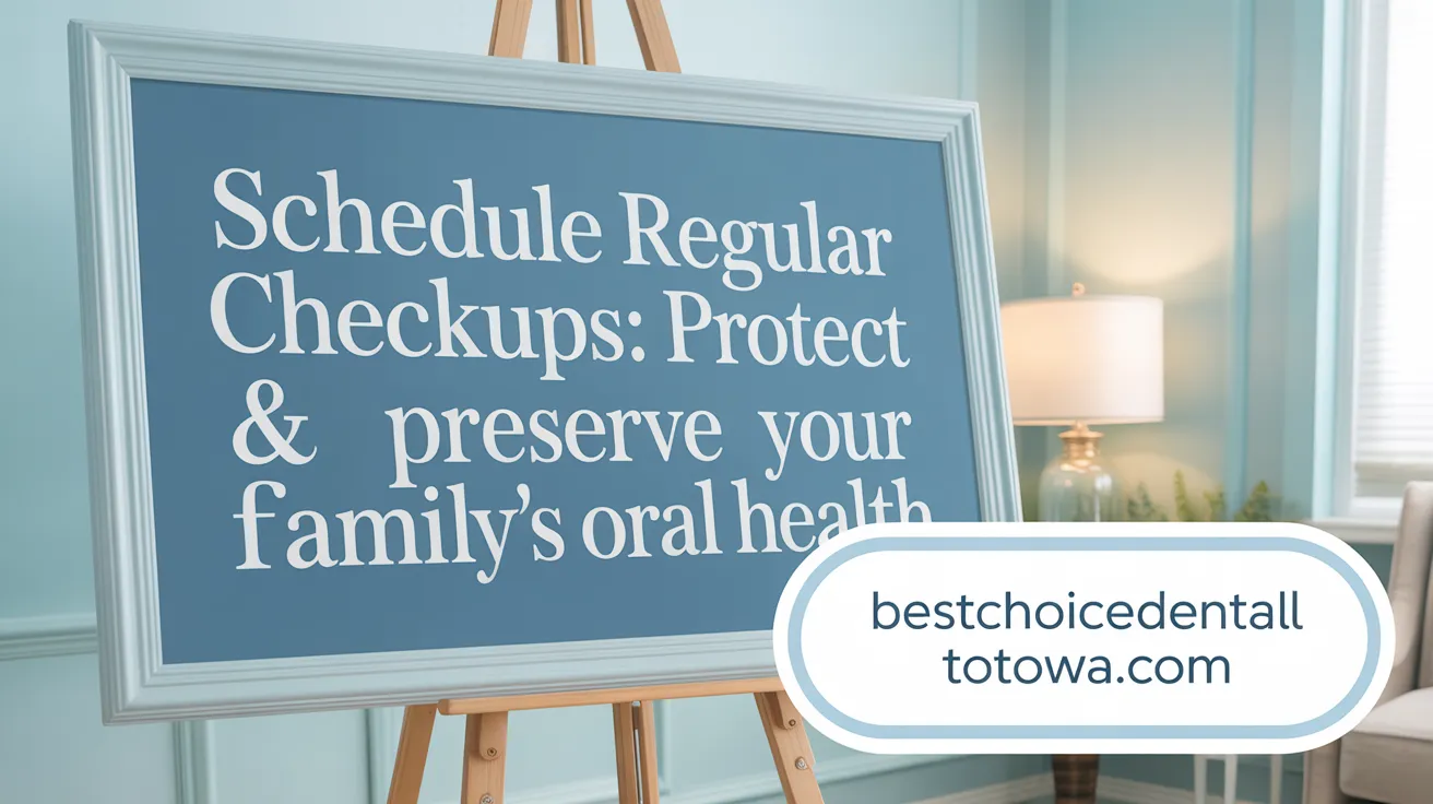Schedule Regular Checkups: Protect & Preserve Your Family’s Oral Health