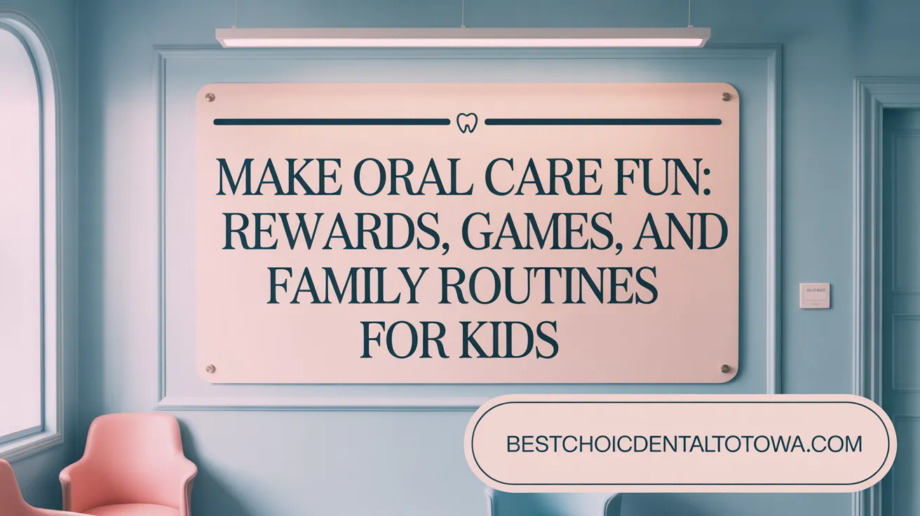 Make Oral Care Fun: Rewards, Games, and Family Routines for Kids