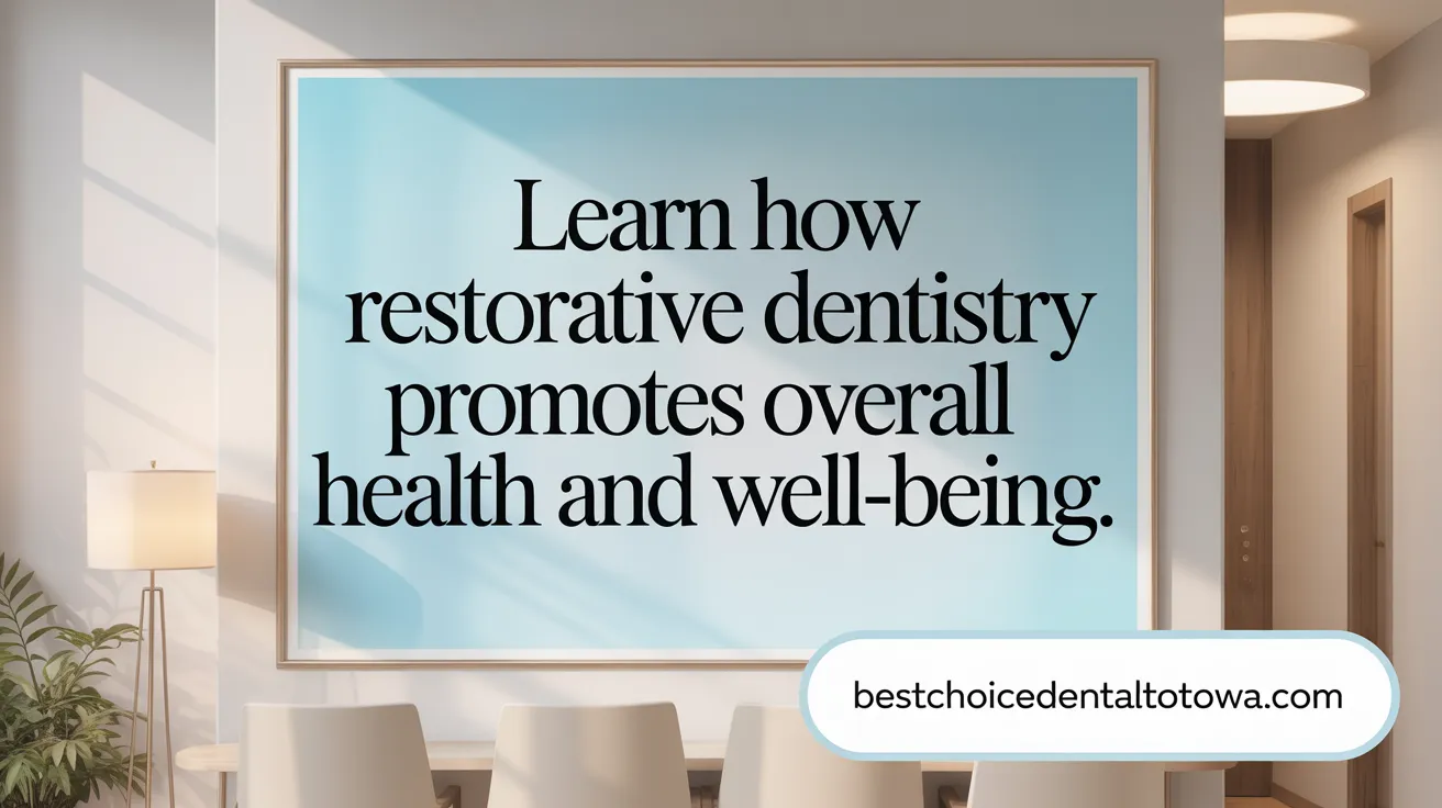 Learn How Restorative Dentistry Promotes Overall Health and Well-Being