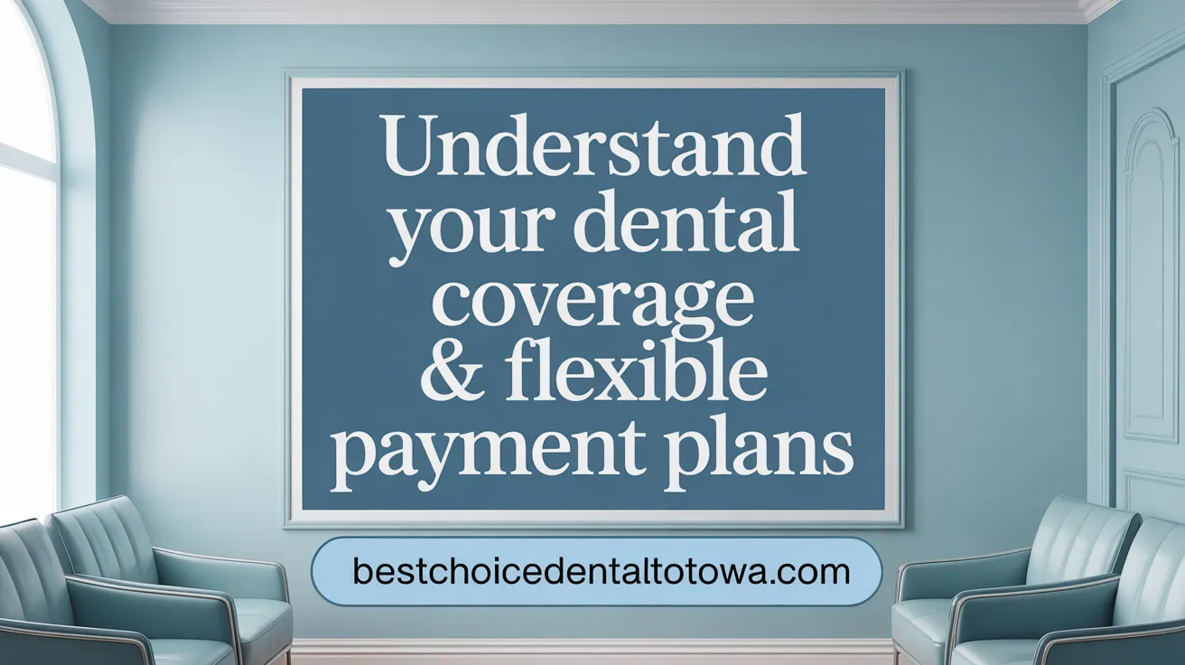 Understand Your Dental Coverage & Flexible Payment Plans