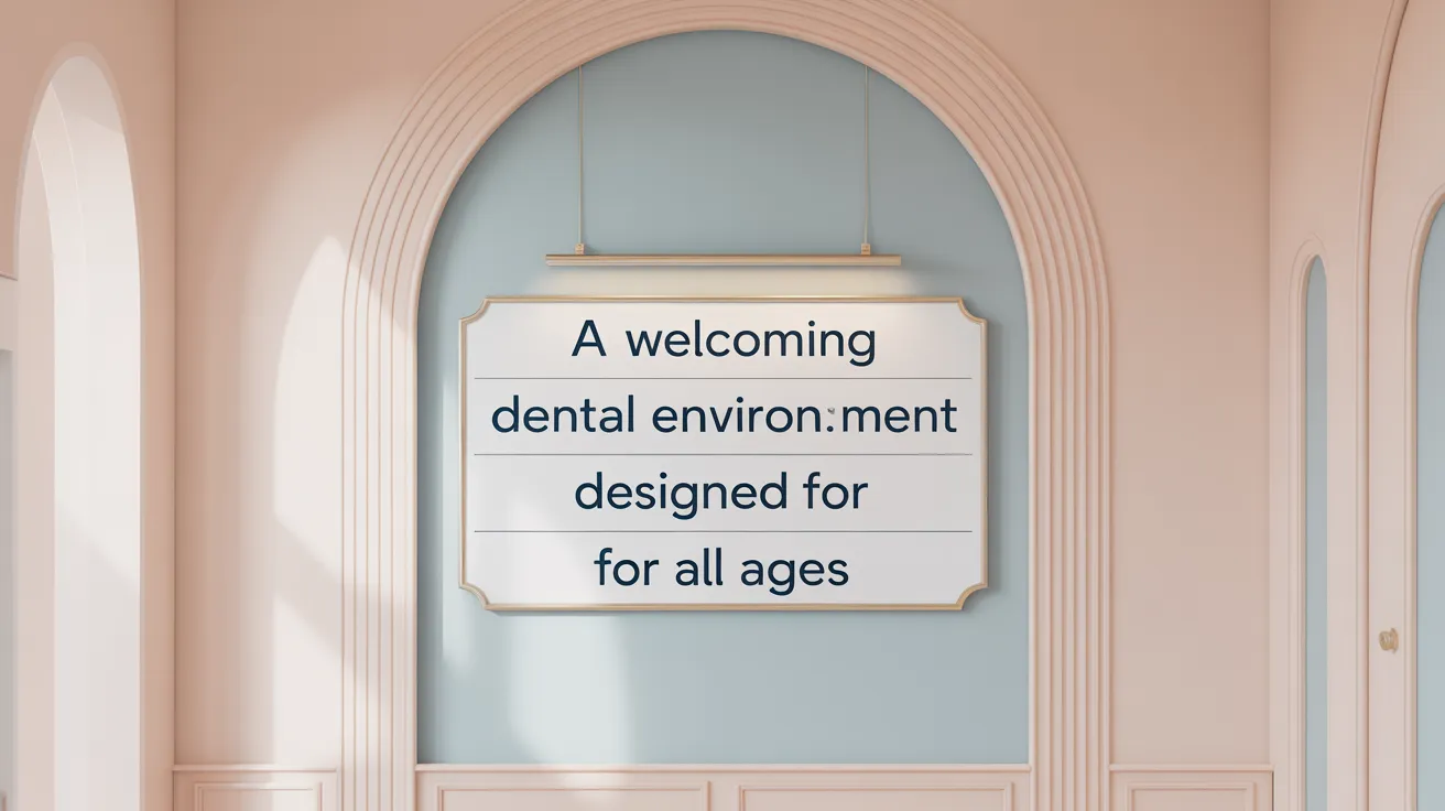 A Welcoming Dental Environment Designed for All Ages