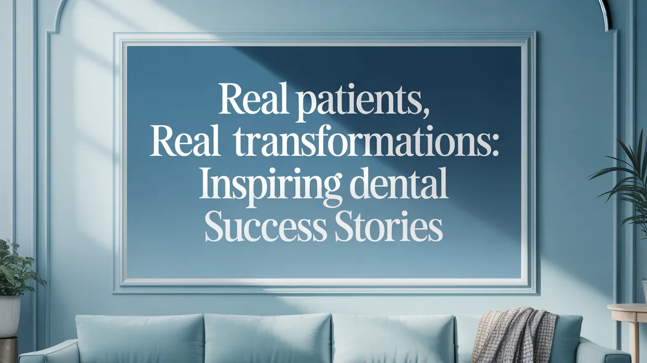 Real Patients, Real Transformations: Inspiring Dental Success Stories