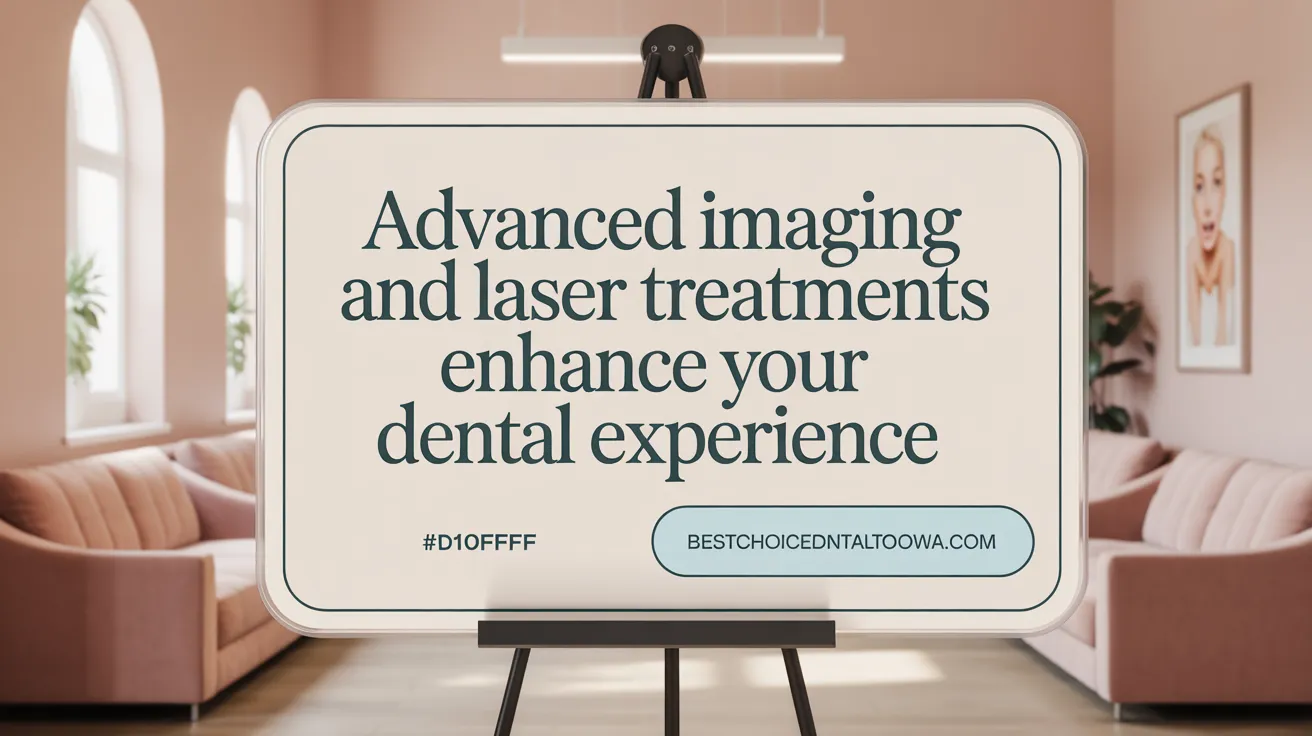 Advanced Imaging and Laser Treatments Enhance Your Dental Experience