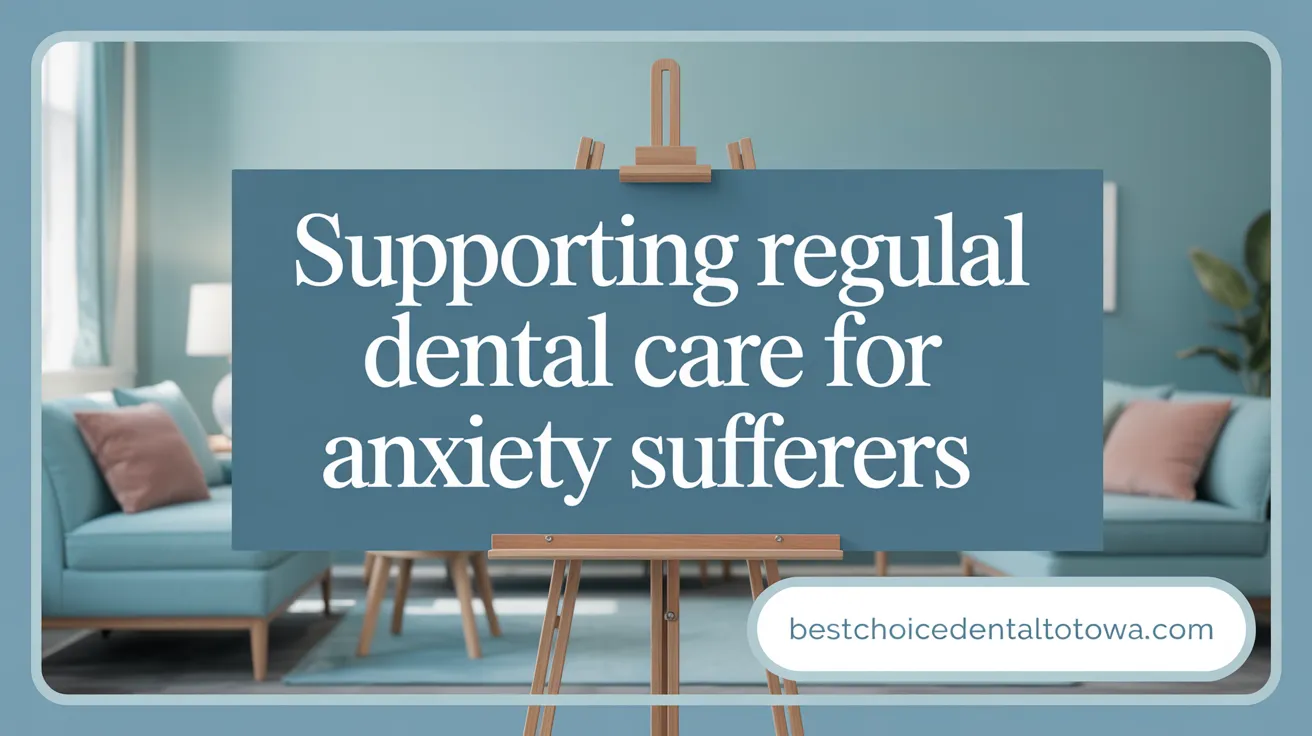 Supporting Regular Dental Care for Anxiety Sufferers