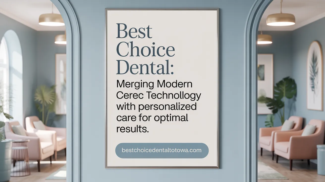 Best Choice Dental: Merging Modern CEREC Technology with Personalized Care for Optimal Results