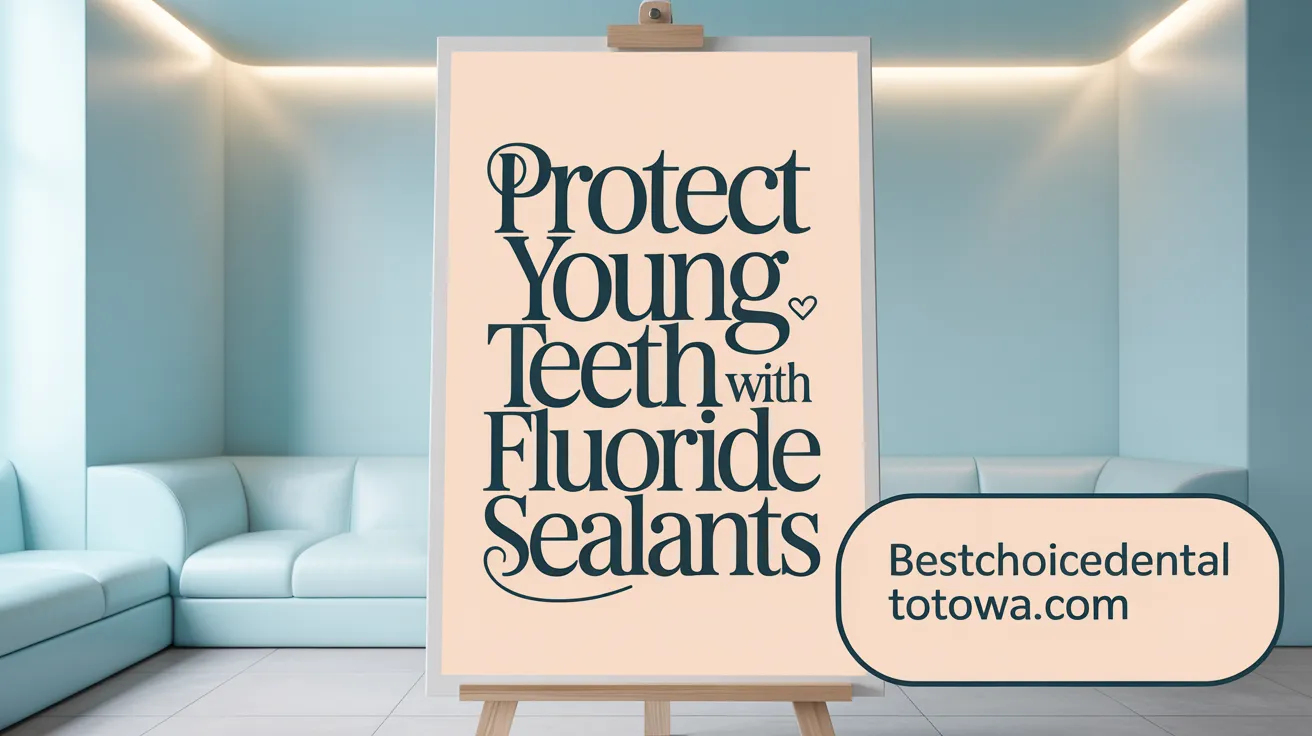 Protect Young Teeth with Fluoride and Sealants