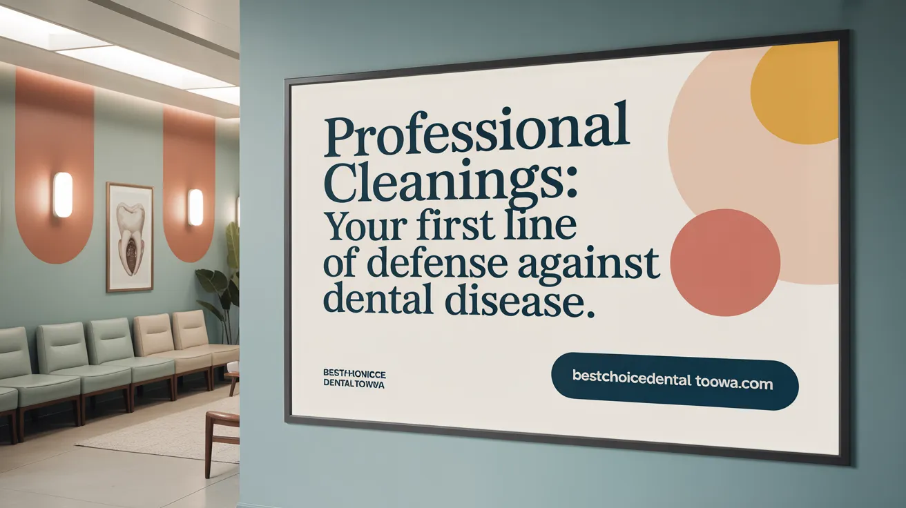 Professional Cleanings: Your First Line of Defense Against Dental Disease