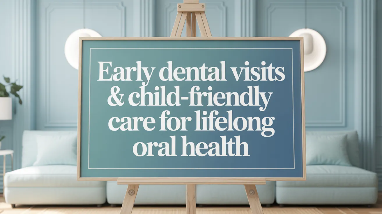 Early Dental Visits & Child-Friendly Care for Lifelong Oral Health