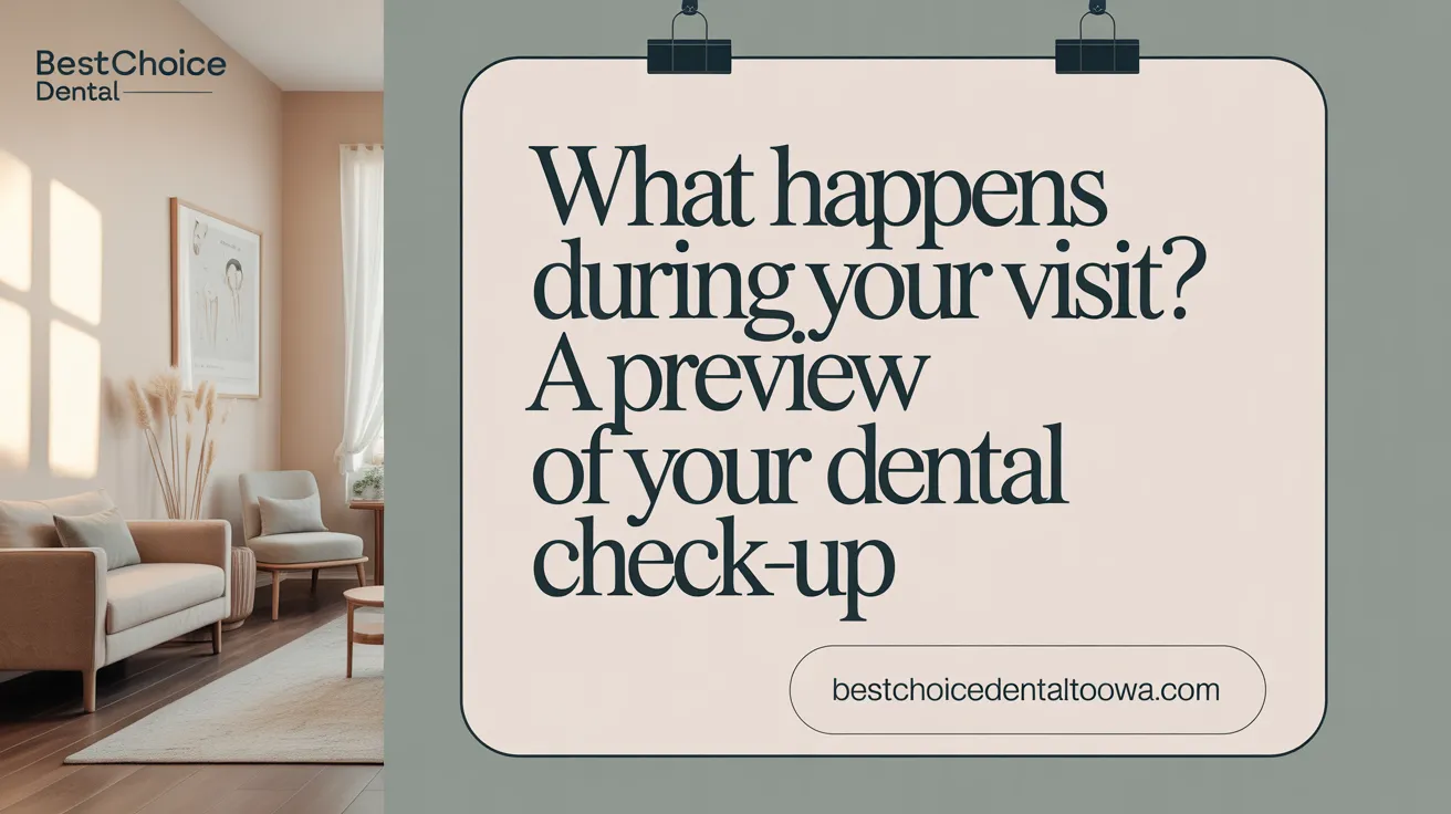 What Happens During Your Visit? A Preview of Your Dental Check-Up