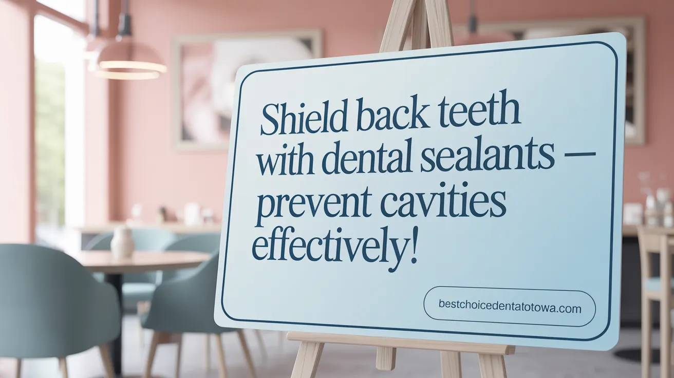 Shield Back Teeth with Dental Sealants — Prevent Cavities Effectively!