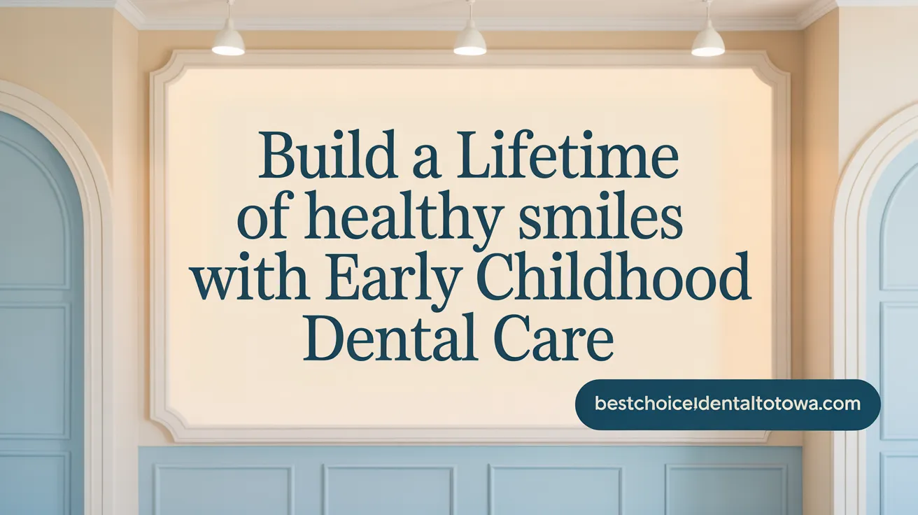 Build a Lifetime of Healthy Smiles with Early Childhood Dental Care