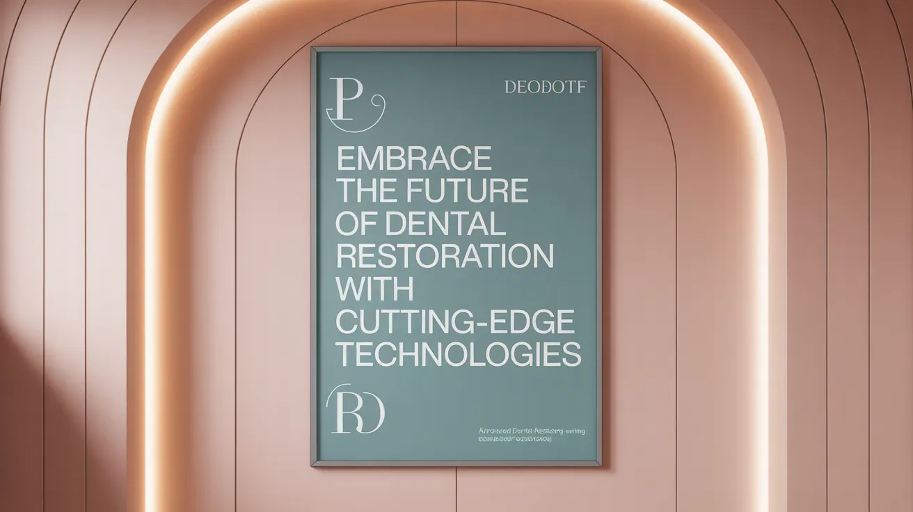 Embrace the Future of Dental Restoration with Cutting-Edge Technologies