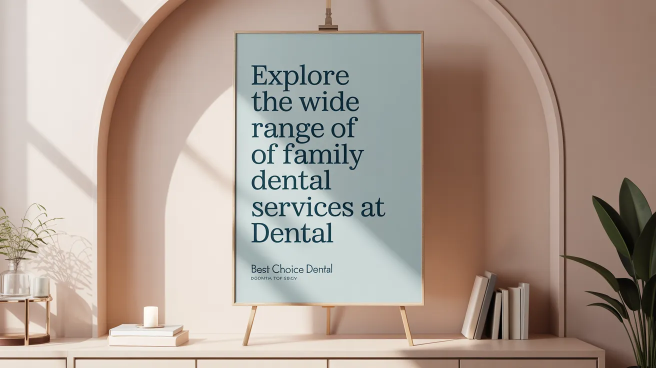 Explore the Wide Range of Family Dental Services at Best Choice Dental