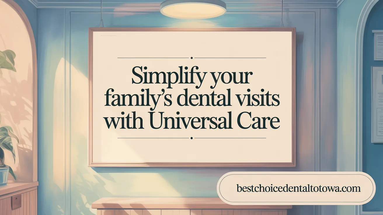 Simplify Your Family's Dental Visits with Universal Care
