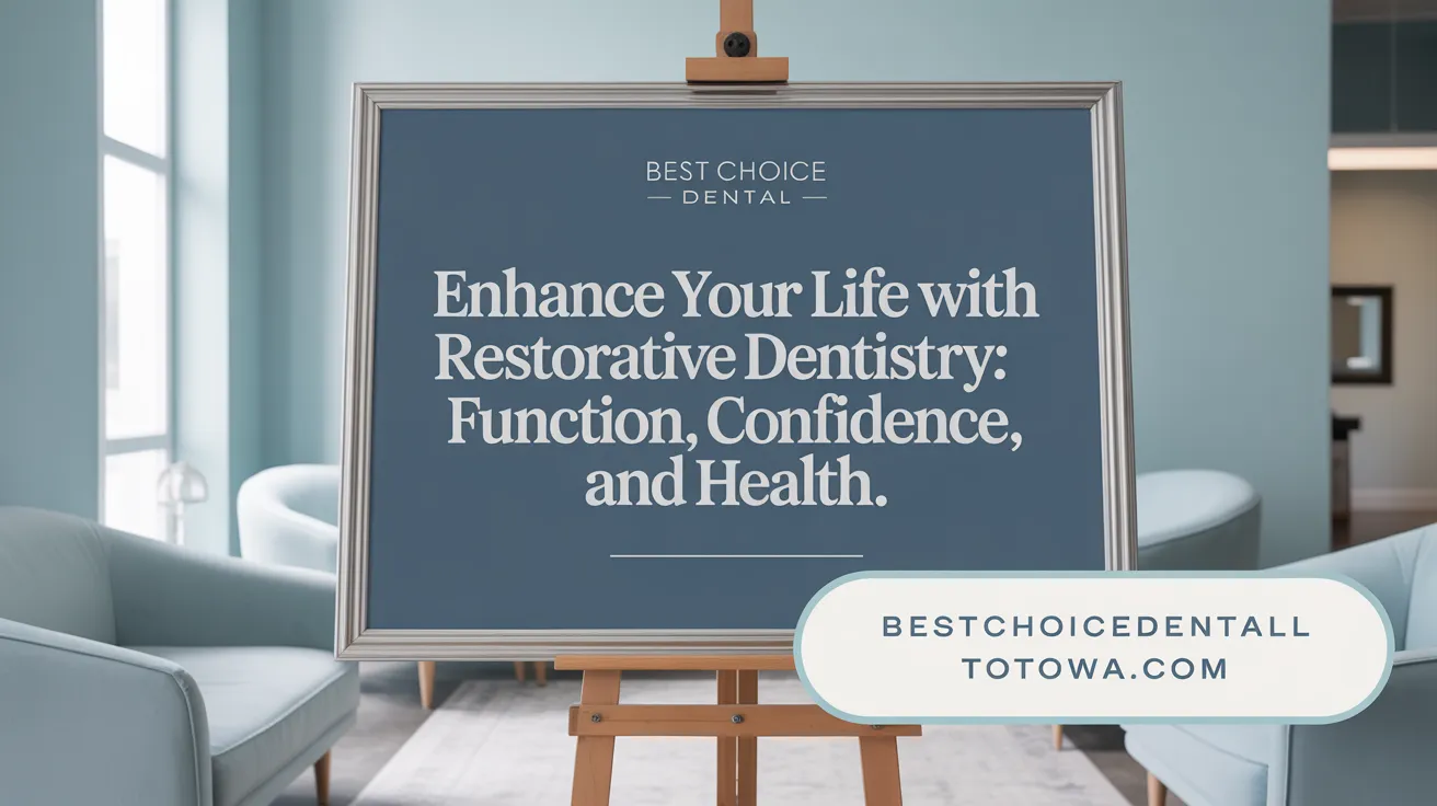 Enhance Your Life with Restorative Dentistry: Function, Confidence, and Health