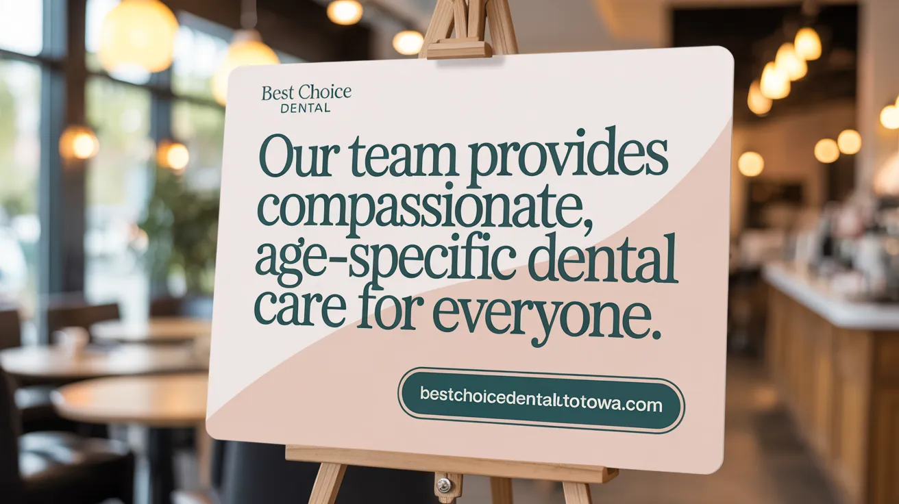 Our Team Provides Compassionate, Age-Specific Dental Care for Everyone