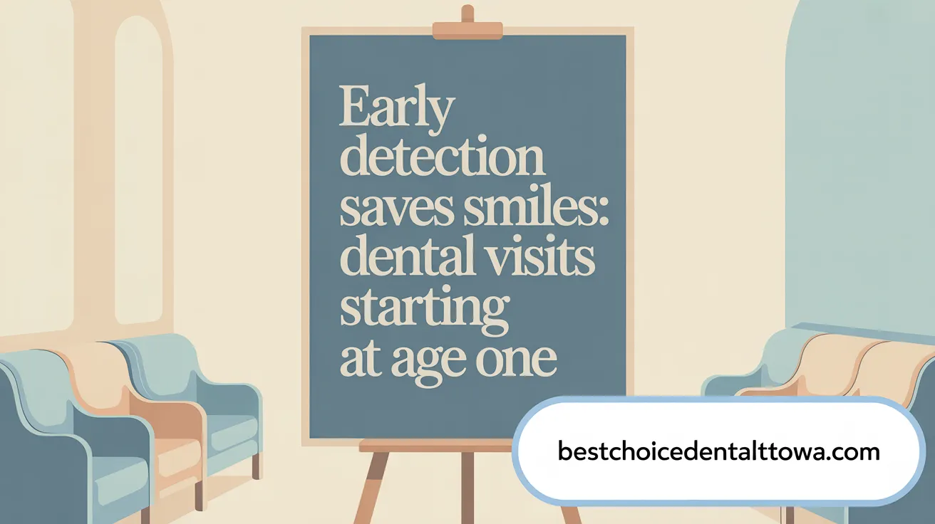 Early Detection Saves Smiles: Dental Visits Starting at Age One