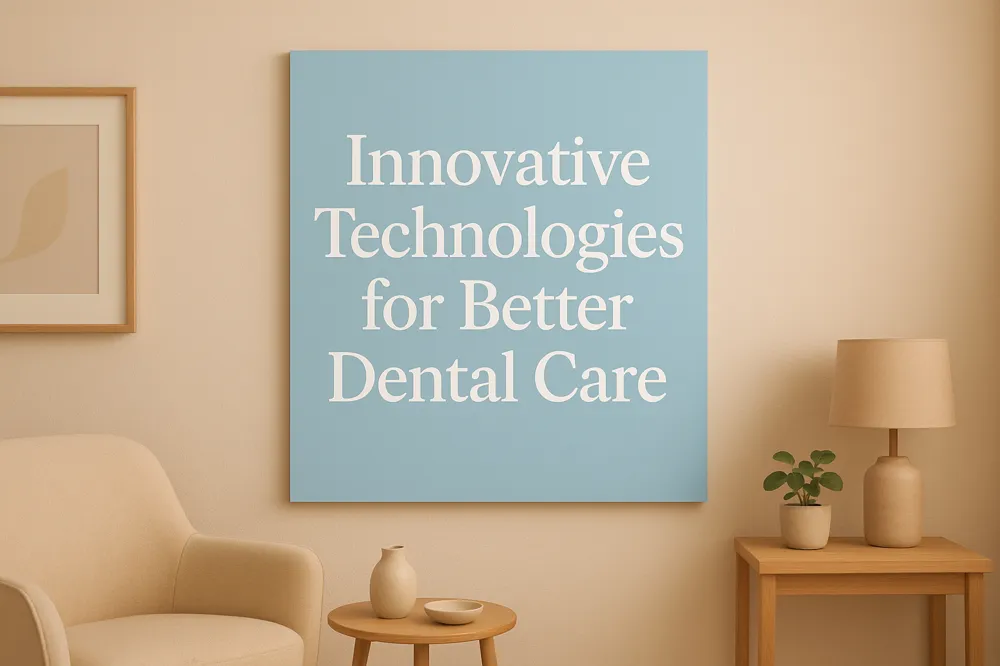 Innovative Technologies for Better Dental Care