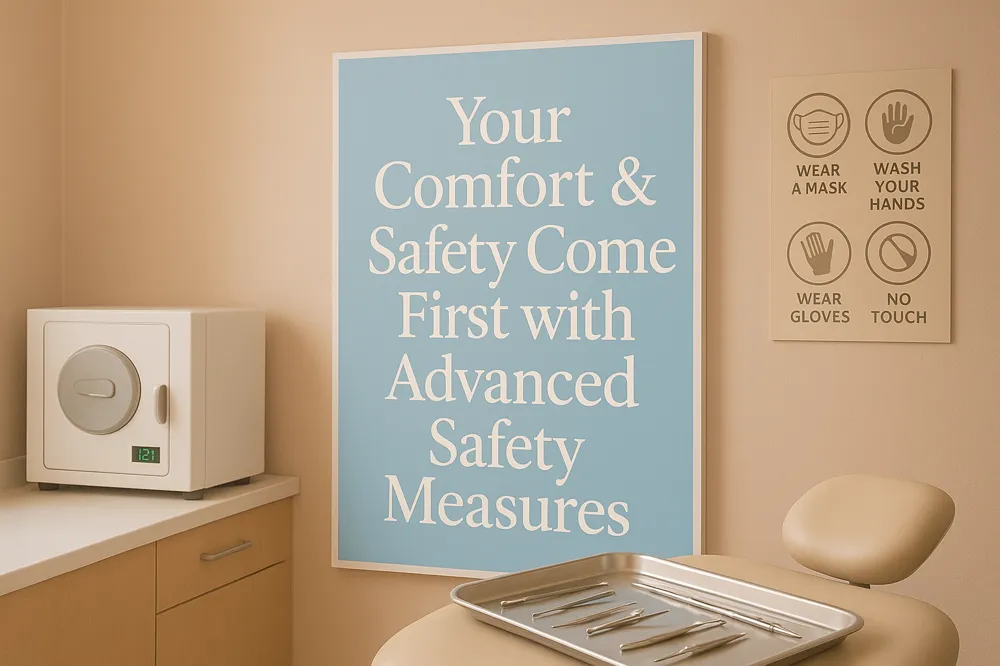 Your Comfort & Safety Come First with Advanced Safety Measures