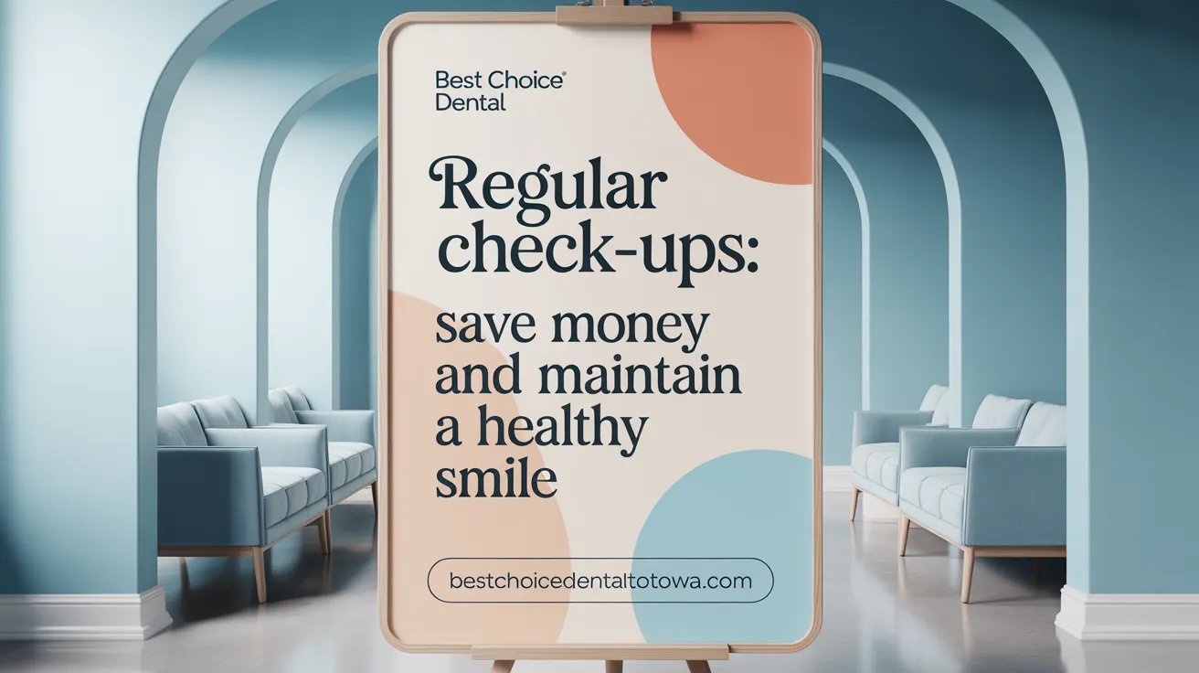 Regular Check-Ups: Save Money and Maintain a Healthy Smile