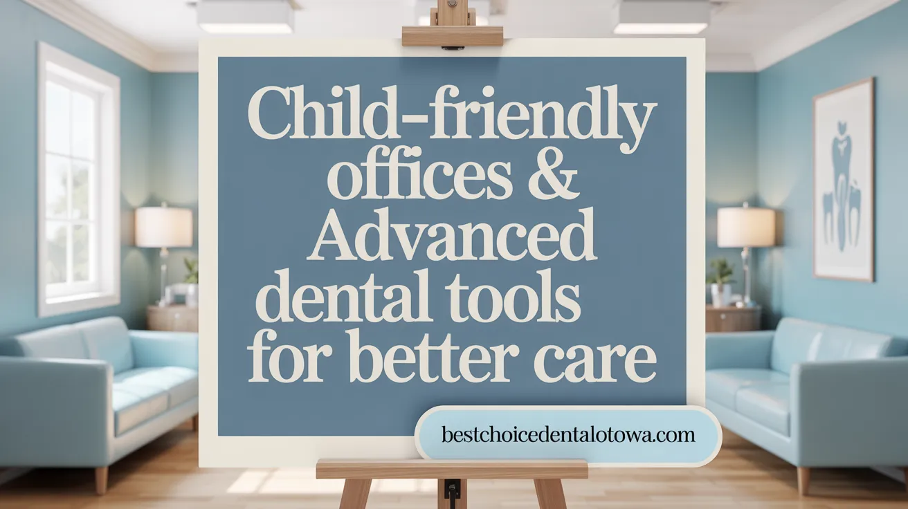 Child-Friendly Offices & Advanced Dental Tools for Better Care