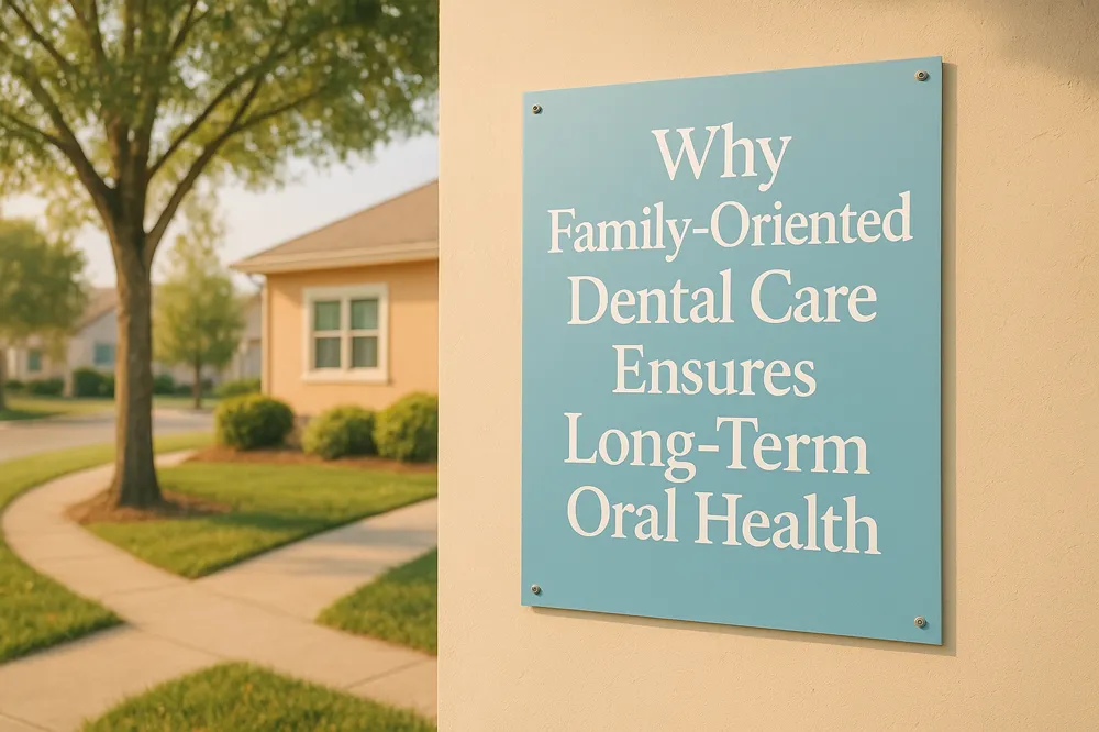 Why Family-Oriented Dental Care Ensures Long-Term Oral Health
