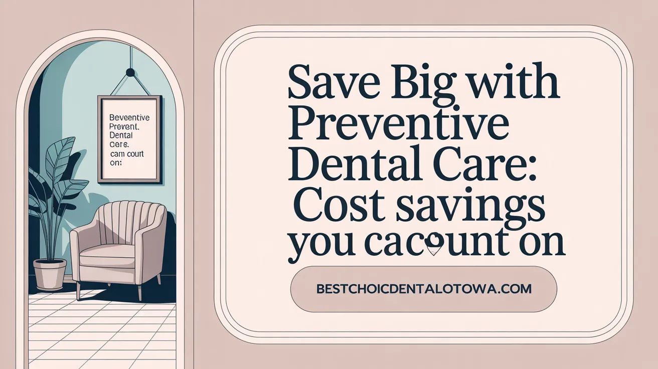Save Big with Preventive Dental Care: Cost Savings You Can Count On