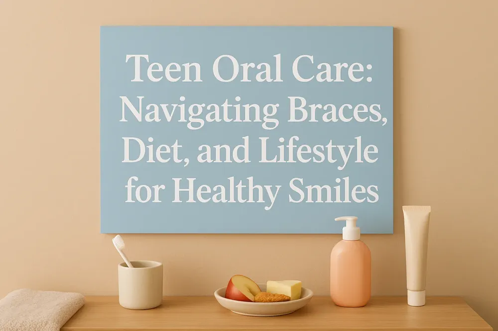 Teen Oral Care: Navigating Braces, Diet, and Lifestyle for Healthy Smiles