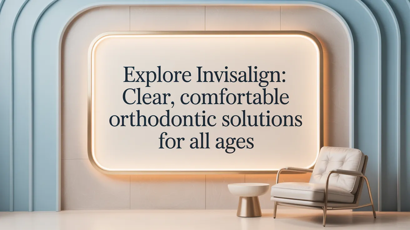 Explore Invisalign: Clear, Comfortable Orthodontic Solutions for All Ages