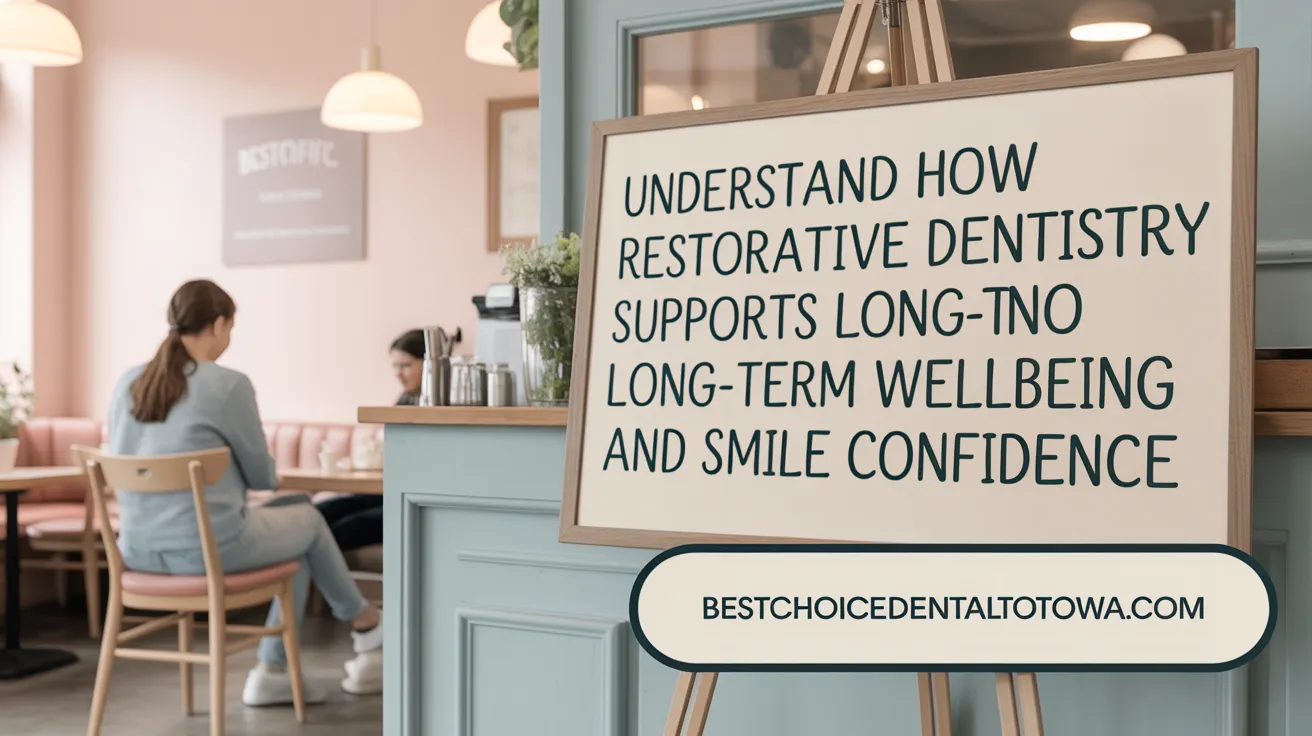 Understand How Restorative Dentistry Supports Long-Term Wellbeing and Smile Confidence