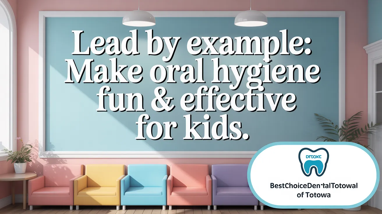 Lead by Example: Make Oral Hygiene Fun & Effective for Kids