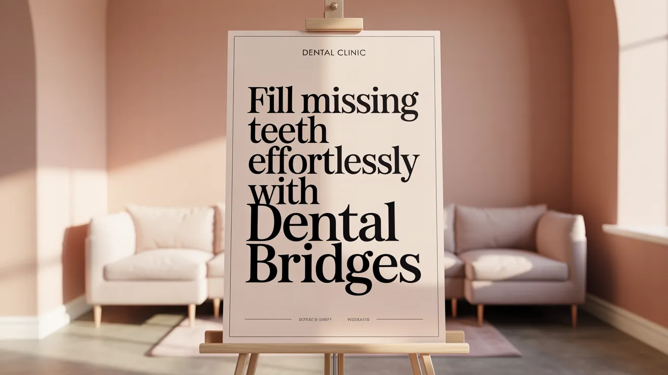 Fill Missing Teeth Effortlessly with Dental Bridges