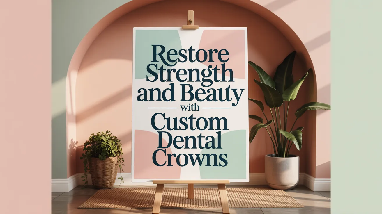 Restore Strength and Beauty with Custom Dental Crowns