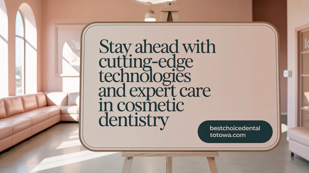 Stay Ahead with Cutting-Edge Technologies and Expert Care in Cosmetic Dentistry