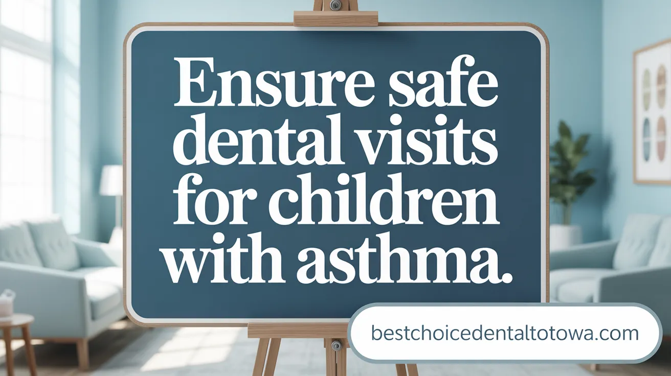 Ensure Safe Dental Visits for Children with Asthma